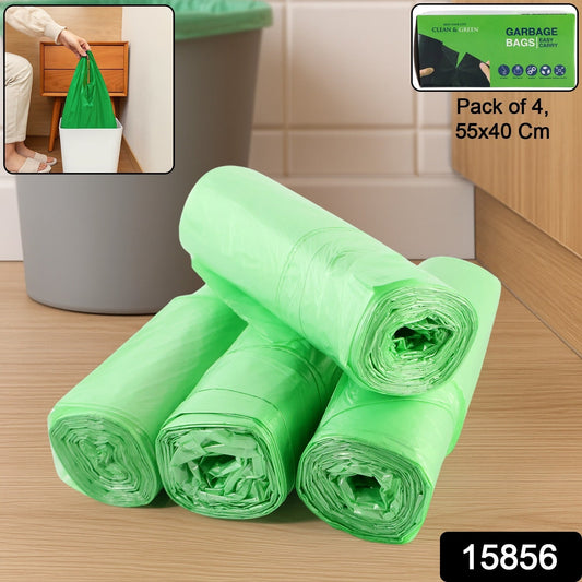 Heavy-Duty Garbage Bags - 55 Γ 40 cm (4 Pc / Set)