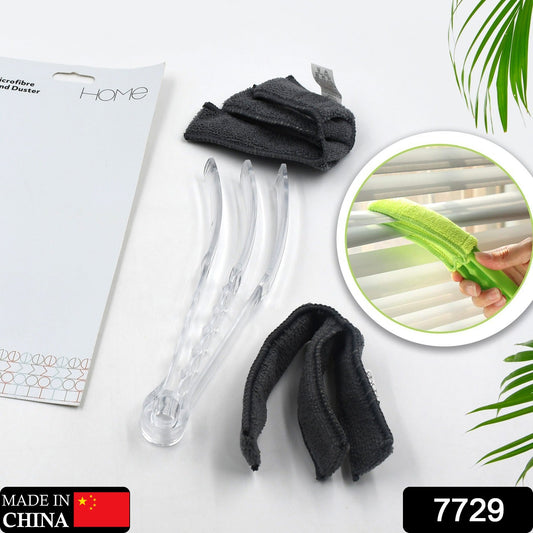 Window Blind Cleaner Brush Microfiber Sleeves β Dusting Tool for Shutters & AC (1 Pc)