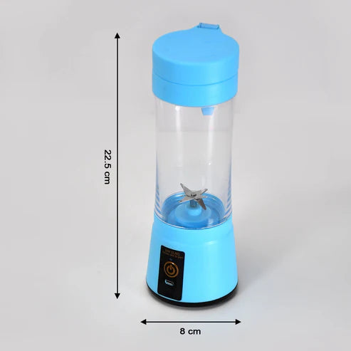 133 Portable Usb Electric Juicer - 6 Blades (Protein Shaker)